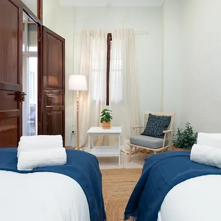 Hogar Tradicional Con Balcon Cerca De La Playa 公寓 瓦伦西亚